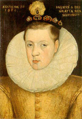 King James I, at age 20