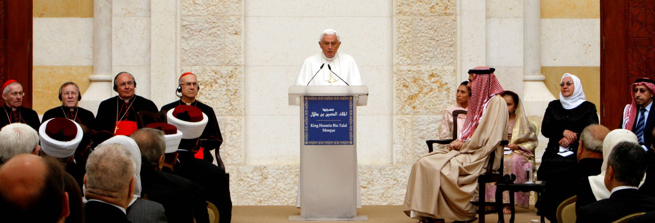 Anti Pope Benedict XVI Al-Hussein Bin Talal Mosque