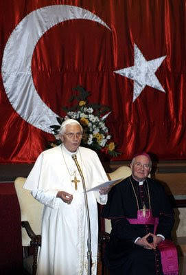Anti Pope Benedict XVI visit to Turkey - November 2006