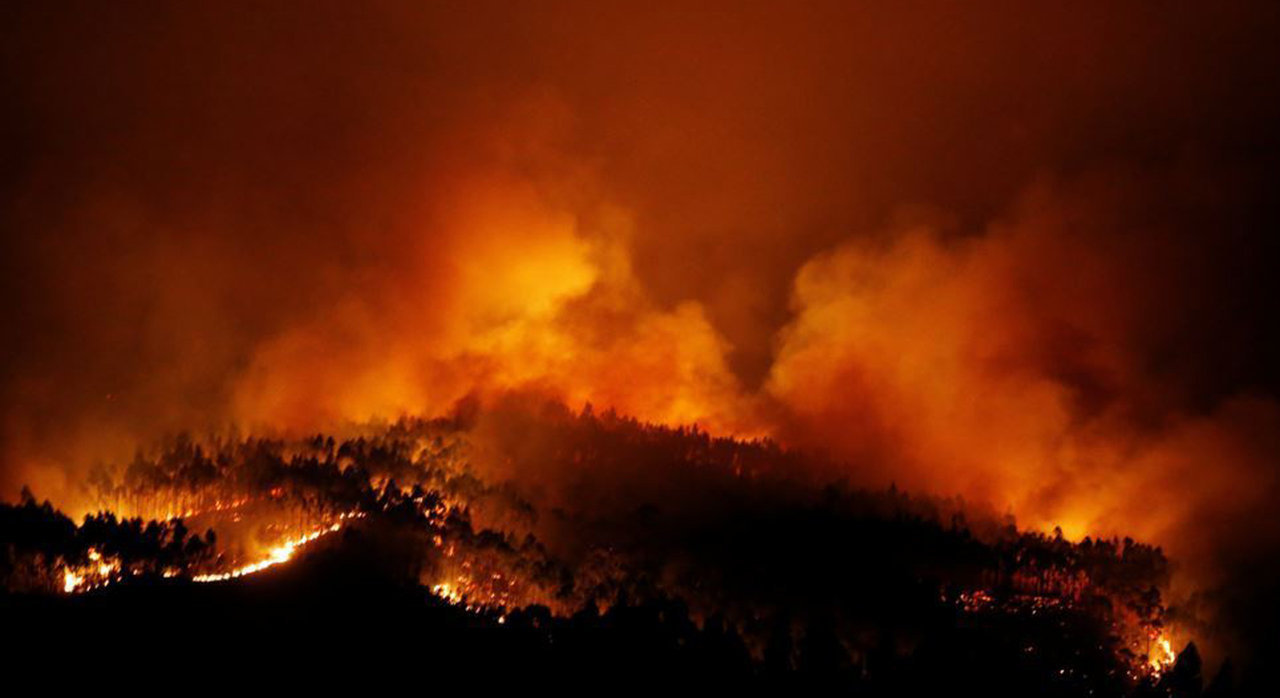 Major Forest Fire Near Fatima, Portugal, Evokes Images Of the Vision of Hell