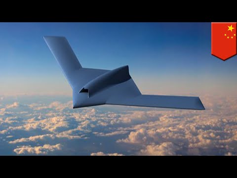 China unveils new stealth combat drone - 53 second video