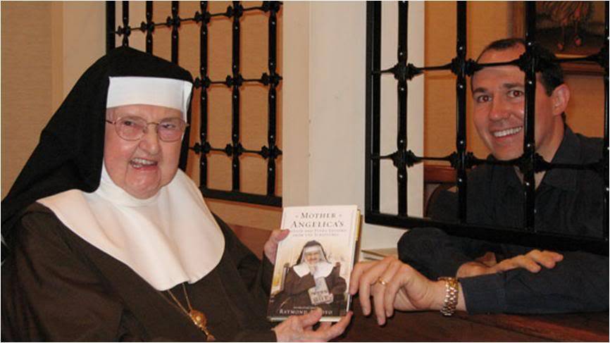 Raymond Arroyo with Mother Angelica