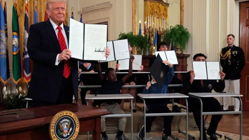 Trump signs executive order to eliminate the almost worthless 